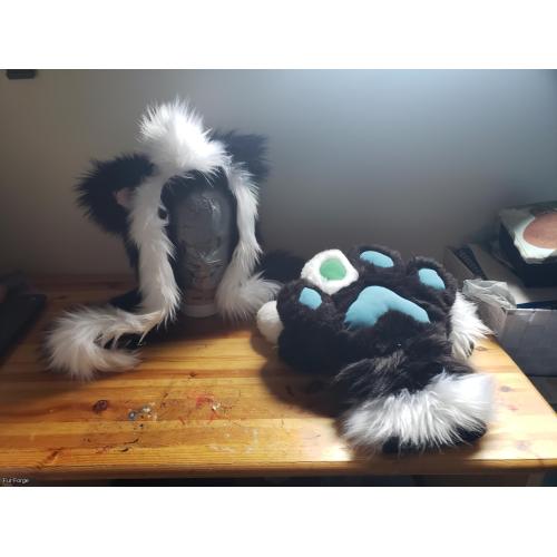 HQ hood and paws set