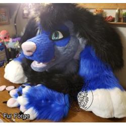 Blue Poodle Partial