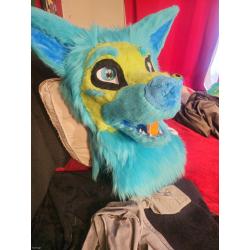 UV Reactive Wolf "Geronimo"