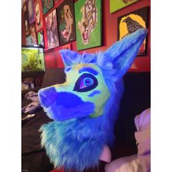 UV Reactive Wolf "Geronimo"