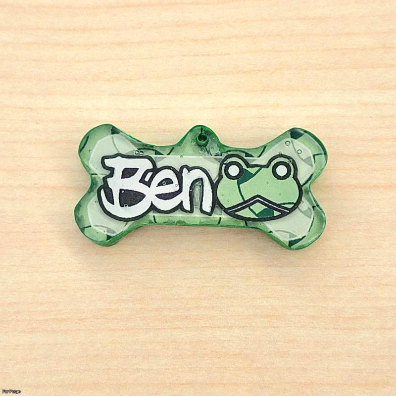 Custom name tag / keychain, size: large/fursuit and regular