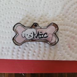 Custom name tag / keychain, size: regular