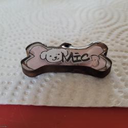 Custom name tag / keychain, size: regular