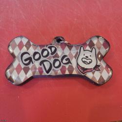 Custom name tag / keychain, size: large/fursuit