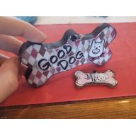 Custom name tag / keychain, size: large/fursuit and regular