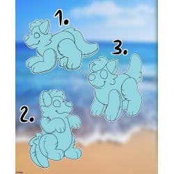 Pool Toy YCHs