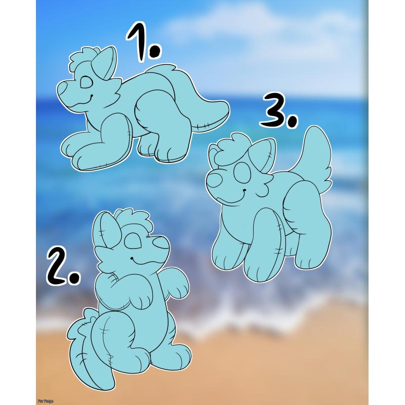 Pool Toy YCHs