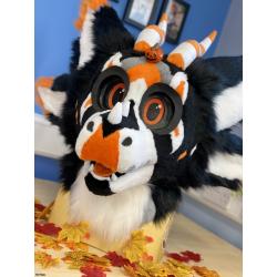 HALLOWEEN DRAGON by FireDog Fursuits!