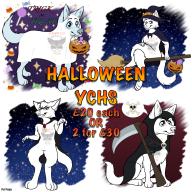 Halloween Costume YCHs (Single YCH Price)