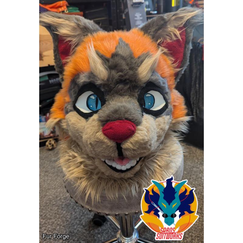 Ginger Cat Partial (Head, Hands, Tail)