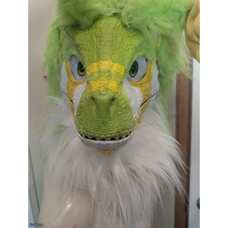 Simple Custom Dino Mask Commissions