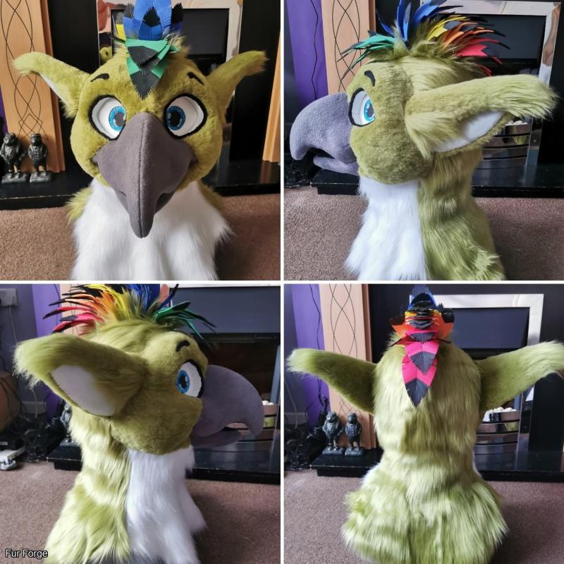 Alabaster deer partial