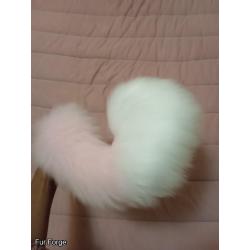 poofy pink tail