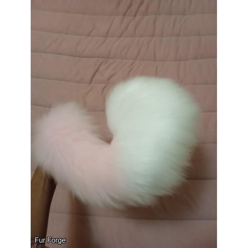 poofy pink tail