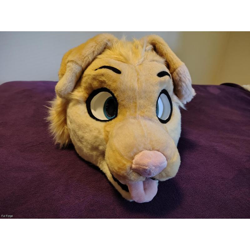 Fursuit Retriever Partial head and paws