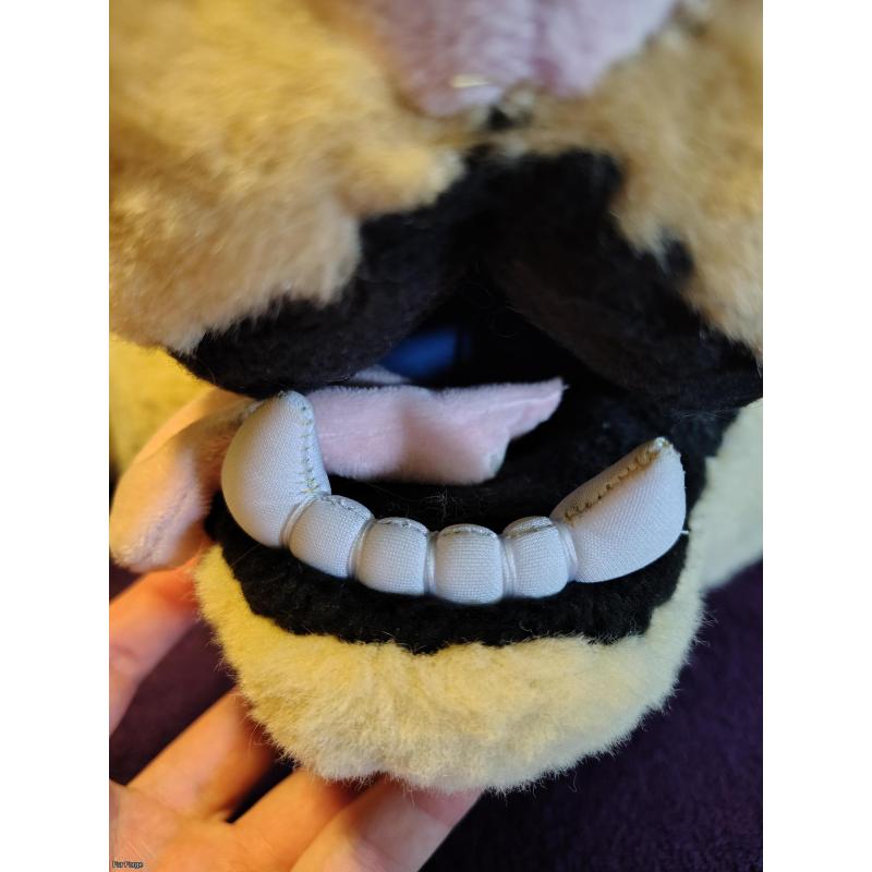 Fursuit Retriever Partial head and paws