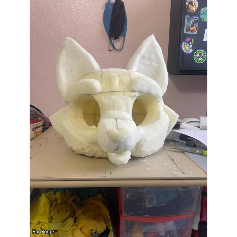 Fursuit Ears Made of Expanding Foam -  Finland