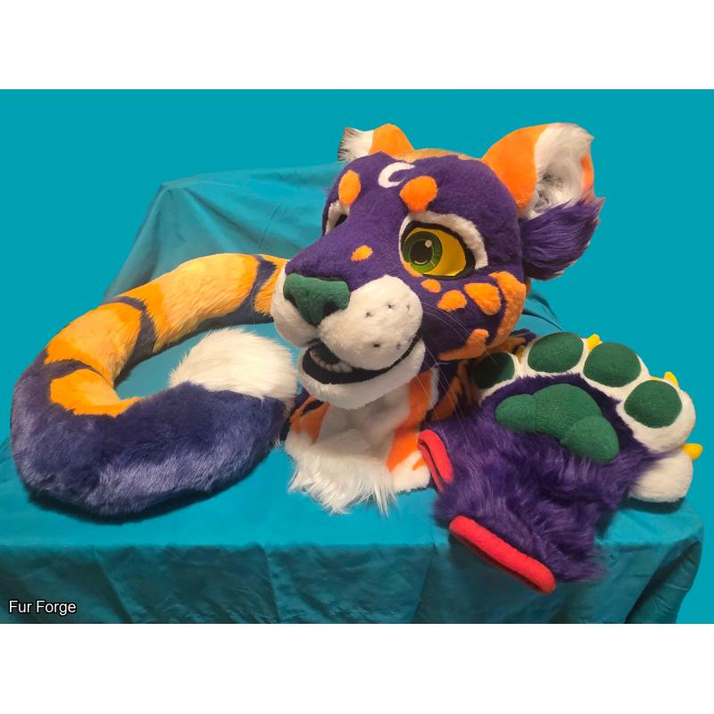Clouded Leopard Fursuit Partial