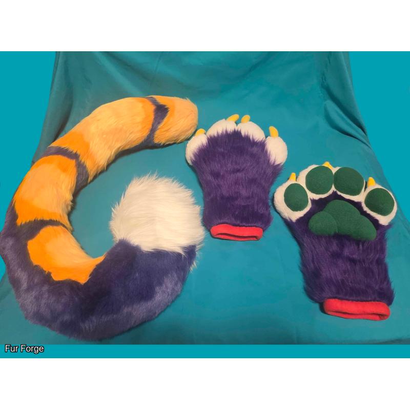 Clouded Leopard Fursuit Partial