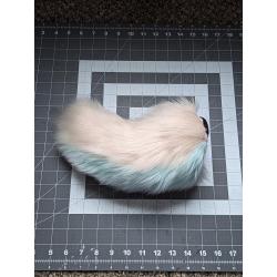 Ivory/Mint Green Nub Tail