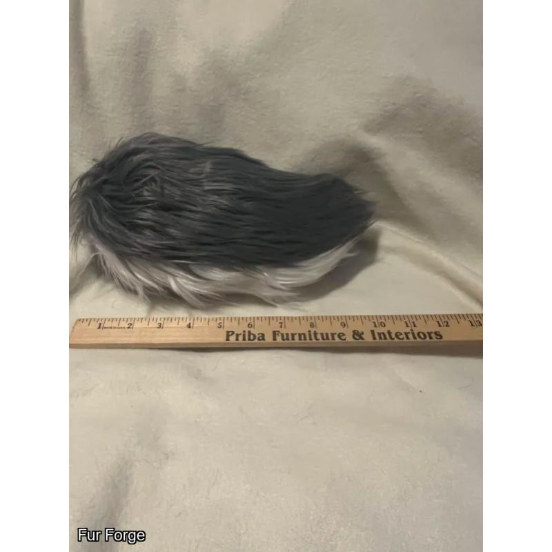 Gray/White Nub Tail
