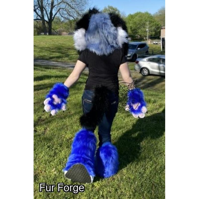 Blue Poodle Partial