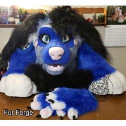 Blue Poodle Partial