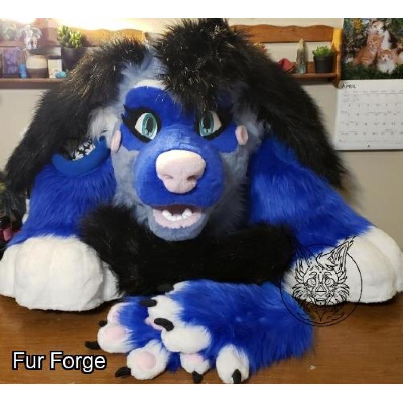 Blue Poodle Partial