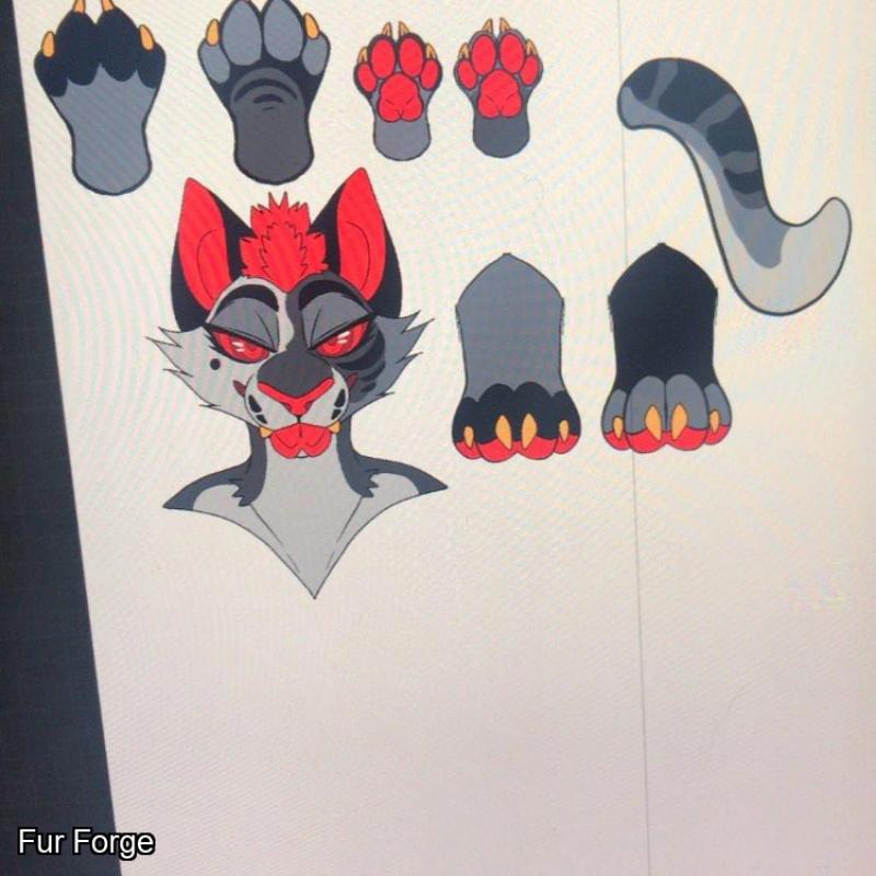 Premade cat suit