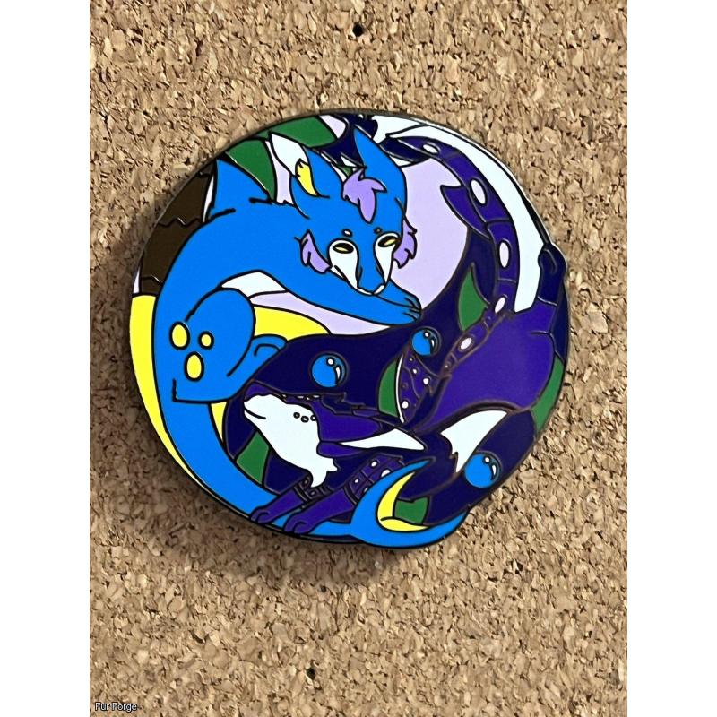 Were-sona Halloween Pin YCH - Ladder Auction