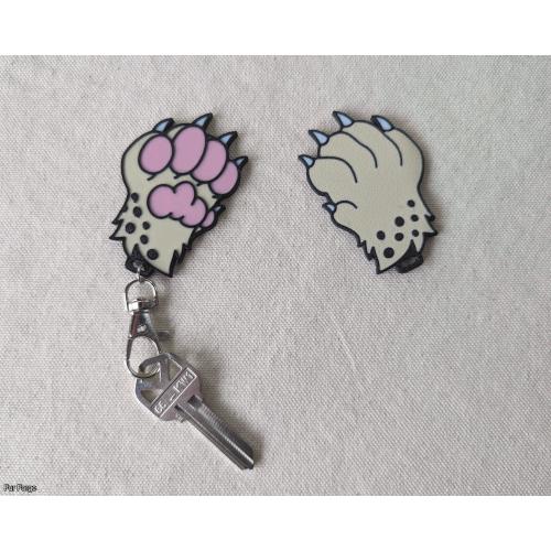 Cheetah Paw Keychain