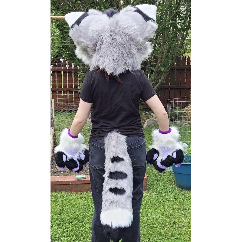 Dragon Fursuit Partial w/ Bat Plushie