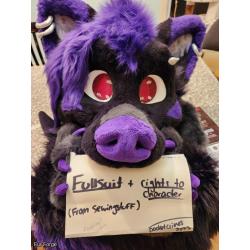 Sewingstuff fursuit - Fullsuit, art, items and character right!