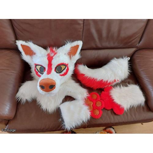 Okami Inspired Husky