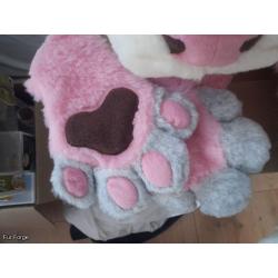 Pink ferret partial