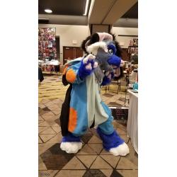 Blue Poodle Partial