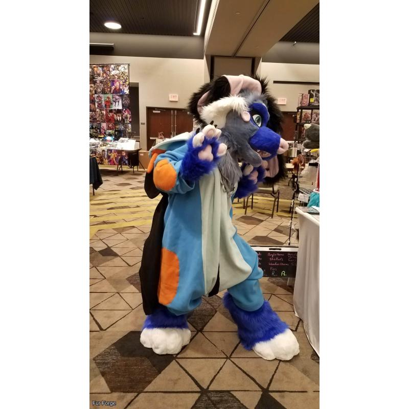 Blue Poodle Partial
