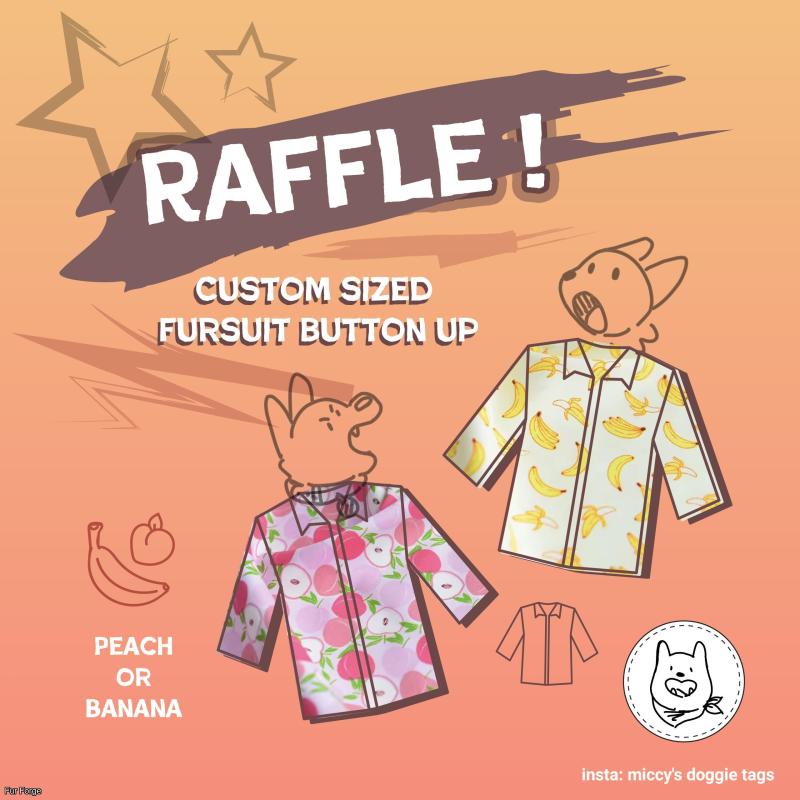 Raffle, fursuit clothing